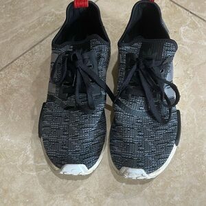 Men’s Adidas size 11, black, gray and red